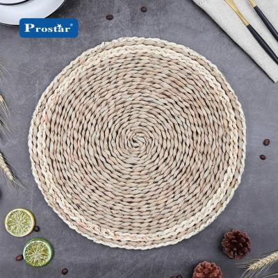 China 2020 New Arrival Sustainable Products Natural Material Place Mats For New Spring And Summer Dining Table Decoration for sale