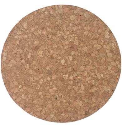 China Eco-Friendly Hot Sale Natural Bark Color Eco-Friendly Hot Sale Cork Placemat Surface Pad Easy Clean for sale