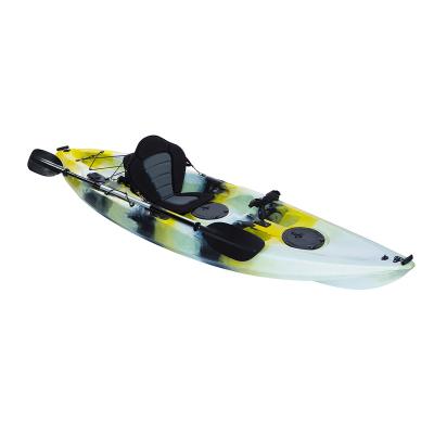 China Single Sit On Top Kayak 2.9m PE Kayak JFM GK11 Compass Kayak Cheap Kayak for sale