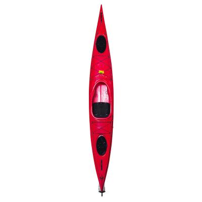 China Single Sit In Kayak JFM GK22 HDPE Kayak Kayak With Electric Kayak Motor for sale