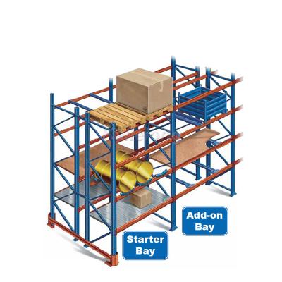 China Corrosion Protection Europe Standard Industrial Steel Storage Pallet Rack for sale