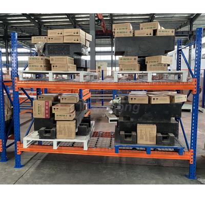 China Corrosion Protection Powder Coating Galvanized Storage Warehouse Rack System for sale