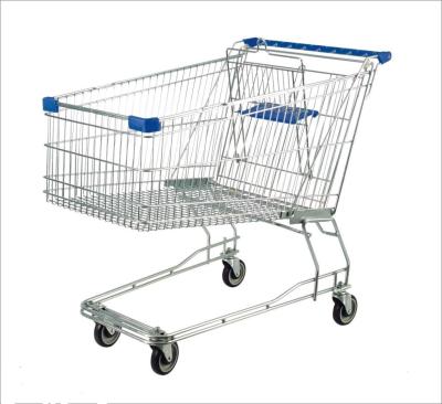 China China Carbon Steel Flexible Shopping Cart Manufacturer Custom Trolley for sale