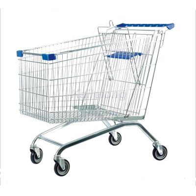 China High Quality Flexible 240L Pipe Cart Awesome Galvanized Shopping Parking Lot For Parking Lot for sale