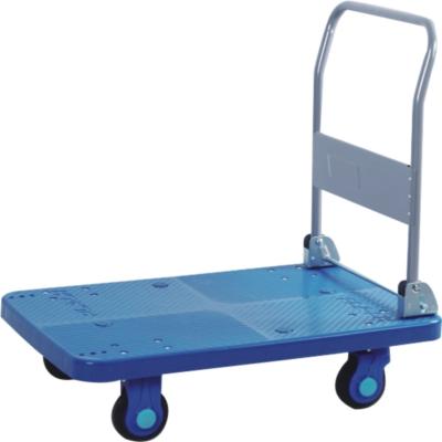 China Easy To Move High Quality Welded Stainless Steel Trolley Medium Duty Carbon Steel Shell Trolley for sale