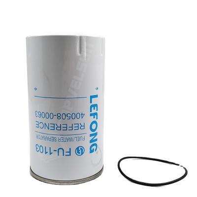 China Machinery repair shops fuel and oil filter 400508-00063 for 400508-00063 engine parts for sale