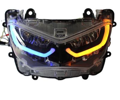 China Plastic+led JPA NMAX 155 2020 20212022 customs modified HEAD LAMP with turn signal light FOR YAMAHA MOTORCYCLE for sale