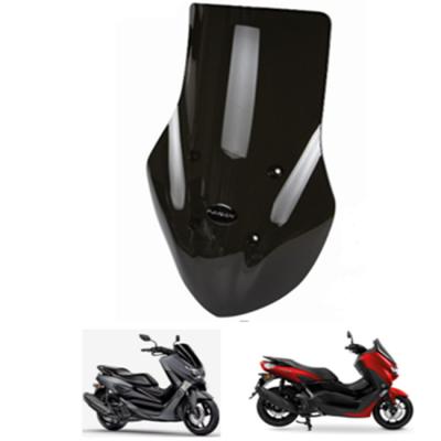 China Motorcycle Protect System Motorbike Front Windscreen Windshield Large PC Deflector Sun Shade For Nmax155 2018 2020 PCX 150 2018 for sale