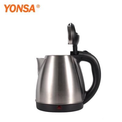 China Low Cost 360 Degree Low Rotation Cordless Electric Kettle Good Quality Teapot Stainless Steel Inline Water Heater for sale