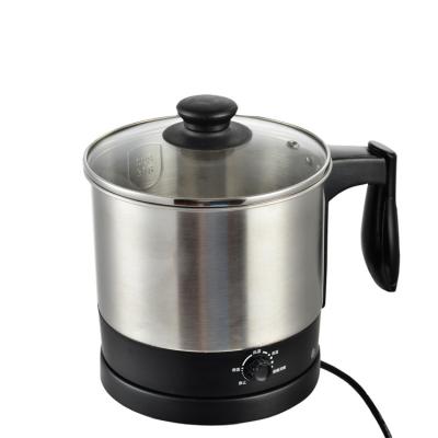 China 360 Degree Rotating Base Stainless Steel Home Electric Appliance Products Double Wall Kettle for sale