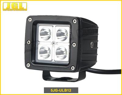 China Ip67 Waterproof a luz do trabalho do diodo emissor de luz 12W, luzes conduzidas Offroad para caminhões à venda