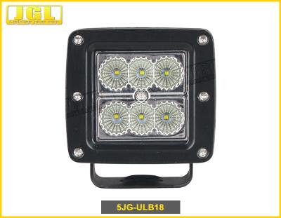 China High Brightness 18w Led Spot Work Light For Trucks / Car 175.8*75.5*158.6mm for sale