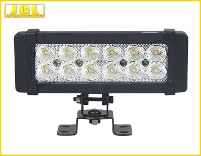 Cina Riflettori resistenti della barra luminosa di fila LED del doppio 36W per il veicolo di Off Road in vendita