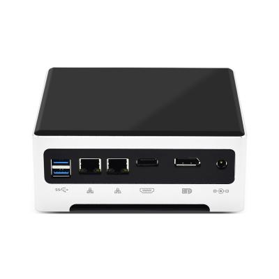 China Palm Size Smart Low Price Mini Pc 11th Gen i7 1165G7 i9 10880H 2*M.2 2280 NVMe Nuc Gaming Desktop Computer DP HTPC for sale