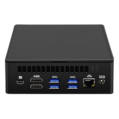 China For Wholesale DP 8K HTPC, Business Factory Mini PC i5-1135G7 PC Gamer 2*HDMl Compact Computer 11th Window 10/11 Thunderbolt 4 Mini Computer for sale