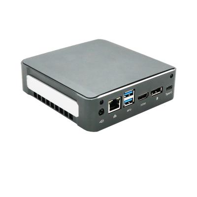 China 2* Inte1 i211 PC Inte1 N3520 Wind0ws 10 Linux Industrial Mini 485 LAN Fanless Industrial Embedded Firewall 2* RS232 422 for sale