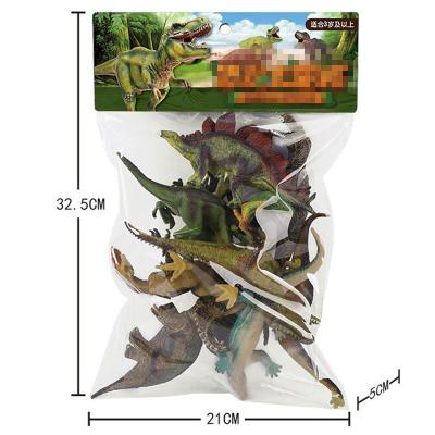 China Ornament Children's Best-Selling Bag Jurassic Era Dinosaur Toy Set for sale