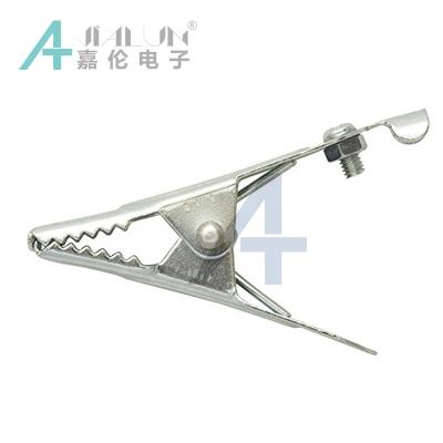 China JIALUN Grounding Clip 25AMP Galvanized Steel Battery Clip for sale