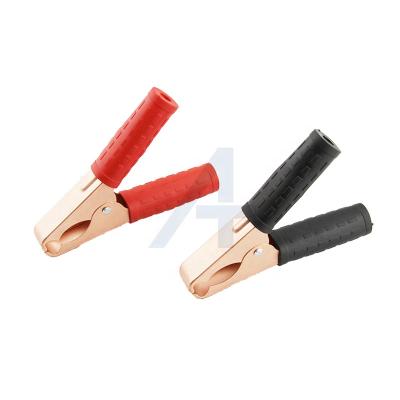 China Auto Battery Clips JIALUN 100amp Copper Alligator Clamp Heavy Duty Battery Clamp Jumper Cables Clips for sale