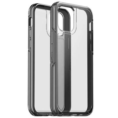 China Amazone shockproof hot sale transparent symmetry TPU+PC 2 IN 1 original otterboxer cell phone case for iphone11 11promax 12 for sale