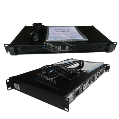 China PFC 500*2 8ohm 900W 4ohm 1U Digital Professional Power Amplifier Sound Amplifier B10 for sale