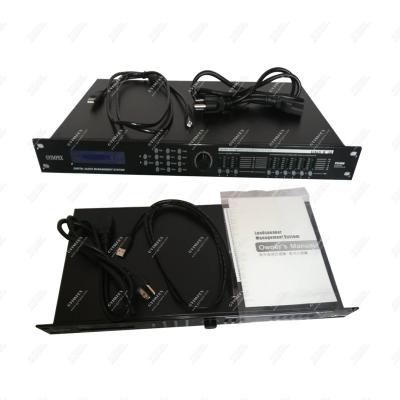 China Crossover Network For Pro Vocal Line Array Speaker Speaker System 2 Input 6 Output Digital Effect Processor Equalizador Professional Equalizer for sale