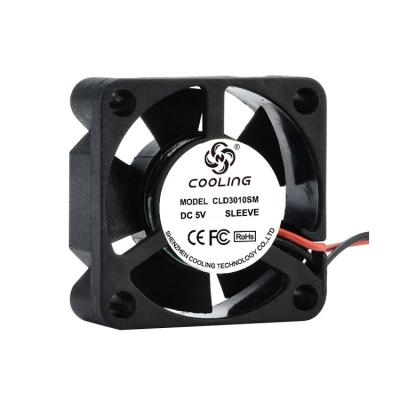 China Factory 30x30x10mm 30mm 3cm Low Noise 5v DC Cooling Fan for sale