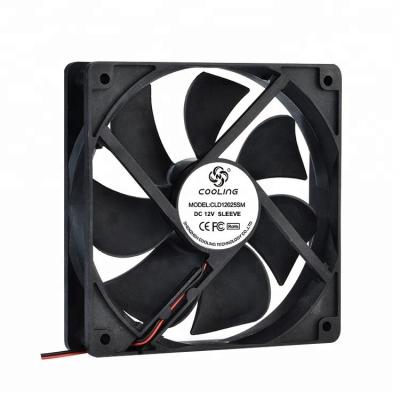 China Factory 12025 Computer Fan 120X120X25mm 120mm DC 12v Fan for sale