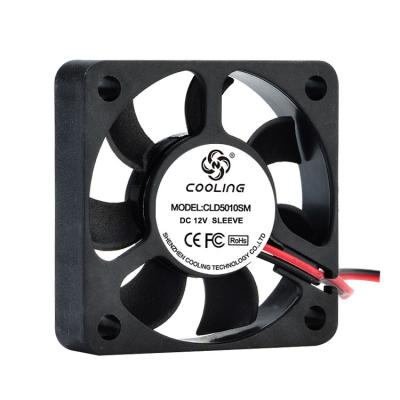 China Factory DC Fan 50X50X10mm 5000RPM 12V Brushless Fan for sale