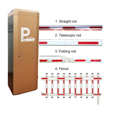 China Inslation Class F 24V DC Straight Boom Barrier for Parking Management Control System for sale