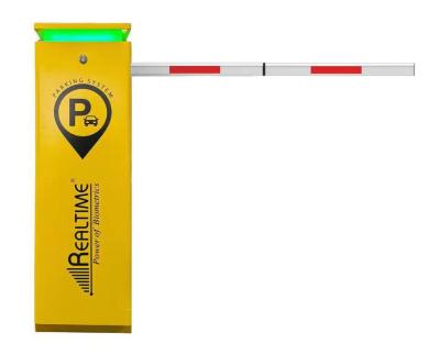 Cina Porta di barriera automatica in acciaio giallo La soluzione perfetta per il controllo degli accessi al parcheggio in vendita