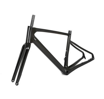 China Road Bikes High Quality Road Bike Frame Set For Dirt Bike 700C Carbon Fiber 45/48/51/54cm for sale