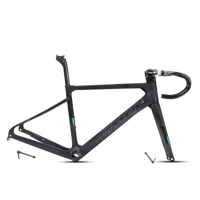 China Road Bikes New Arrival Bike Frame Road Bike Frameset T800 Carbon Fiber XC-Packing Lever for sale