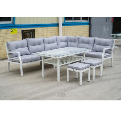 China 2021 Modern Luxury Design High Quality Outdoor Patio Set Include Cushion For Outdoor Leisure for sale