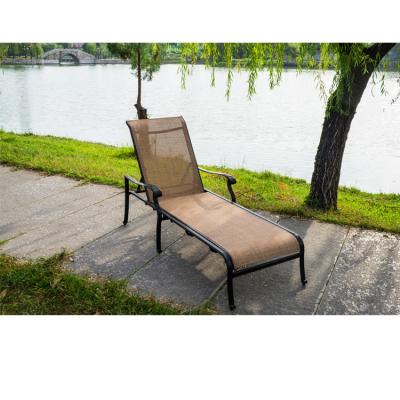 China 2022 luxury design traditional high quality folding beds beach outdoor living aluminum material china made for outdoor leisure for sale