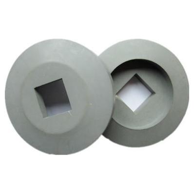 China Protect Table Feet Bumper With Square Hole Rubber Round Bumper for sale