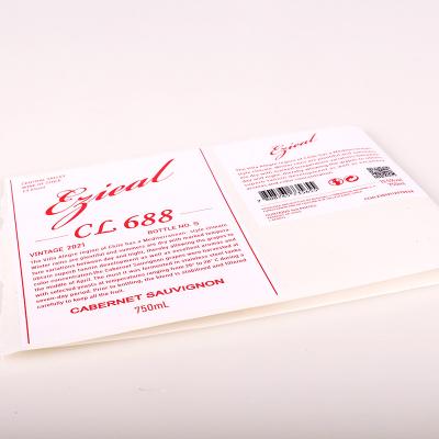 China Waterproof Self Adhesive Heat Sensitive Label Sticker Waterproof Base Label for sale