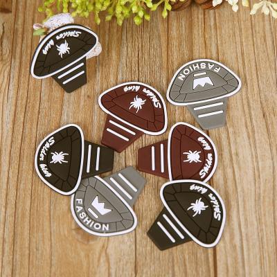 China PVC Silicone Rubber Washable Soft Patch Customized Apparel Shoes Hats Bags Luggage Accessories Ambient for sale