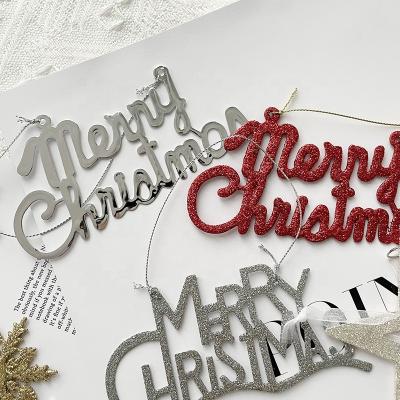 China Christamas Home Decoration Customized Christmas Decorations Snowflake Handmade Metal Hanging Tag For Festival for sale