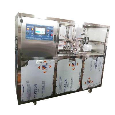 China Food good quality 100ml-300ml fruit juice flavor beverage machine spout pouch juice filling capping filling machine for sale