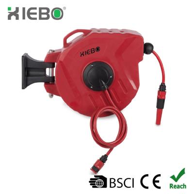 China High Quality Anti-UV Retractable Hose Reel 20m/65ft For Garden Irrigation XBW-02 for sale