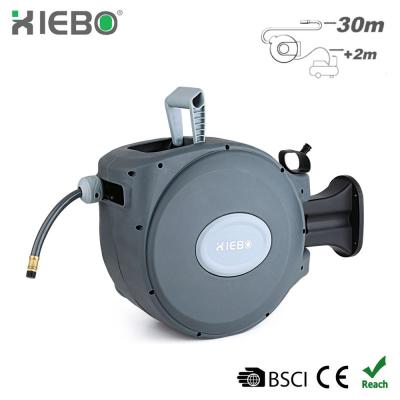 China High Quality Automatic Retractable Reel Hose 30m/100ft XBA-04 Wall Mounted Air Hose for sale