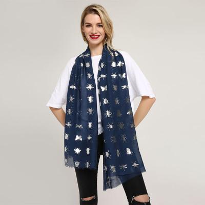 China Cotton Fashion Women's Scarves Printing New Soft Long Wrap Scarf Ladies Cotton Shawl Scarves for sale