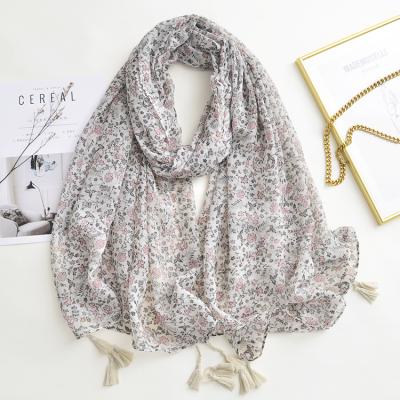 China Paypal.Western Union.TT.Trade Assurance Women News Spring Scarf Cotton Hijab Shawls Print Foulard Pashmina Bufanda Femme Headband Wraps Beach for sale