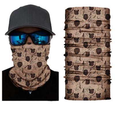 China Wholesale Outdoor Sports Outdoor Sports Pattern Series Custom Printed Outdoor Casting Multifunctional Seamless Bandana for sale