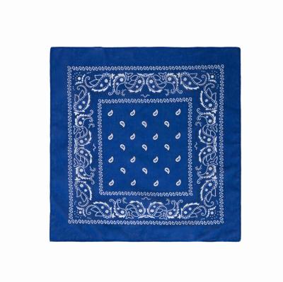 China Soft Soft Soft Feeling Soft Feeling Bespoke 100% Cotton Printed Bandana Headscarf Lady For Outdoor Bandana Hip Hop Recycling Headscarf for sale