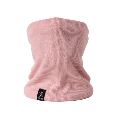 China Wholesale Soft Soft Soft Feeling Soft Feeling Protect Neck Cashmere Winter Face Warmer Pink Bandana for sale