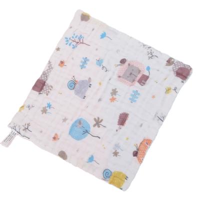 China Custom Printing Newborn Bibs NICE-08-0318 NICE-08-0318 Towel Free Support 100% Cotton Single Bandana Square OEM/ODM for sale