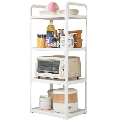 China Factory Price Simple Modern Kitchen Storage Serving Rack Kitchen Shelf Kitchen Furniture zu verkaufen