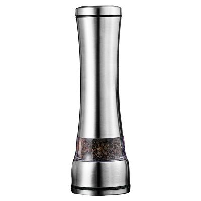 China Best Viable Selling Hand Operated Stainless Steel Pepper Mill Salt and Pepper Grinder Kitchen Tools à venda